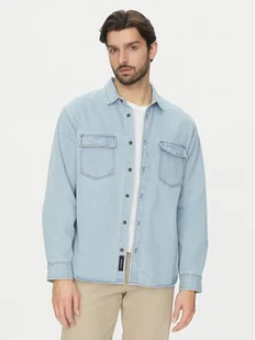 Vans Koszula jeansowa VN000M12IYR1 Niebieski Regular Fit - Koszule męskie - miniaturka - grafika 1