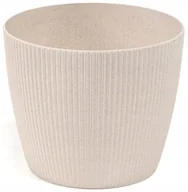 Donice - Doniczka Osłonka Plastikowa Biała 19 Cm Magnolia Jumper - miniaturka - grafika 1