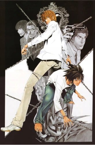 Plakat Anime Death Note DN_088 A1+ Custom Manga