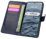 Etui i futerały do telefonów - Bizon Etui z klapką Case Pocket do OnePlus 13R, granatowe - miniaturka - grafika 1