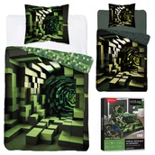 Pościel dla dzieci - Pościel 160 x 200 2cz FLUO Młodzieżowa Jaime 4634A - miniaturka - grafika 1