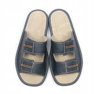 Kapcie męskie - NOWO, Papucie na rzepę, kapcie regulowana szerokość, rozmiar 42 - miniaturka - grafika 1