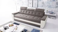 Sofy i kanapy - Robin Diana sofa z funkcją spania bez podstawy łóżka 3 regulowane zagłówki Sofa rozkładana do salonu Kanapa wolnostojąca Sofa rozkładana Meble do salonu 230x95x90 - miniaturka - grafika 1