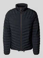Kurtki męskie - Kurtka pikowana o kroju regular fit ze stójką z podszewką model ‘Lapaz’ - miniaturka - grafika 1