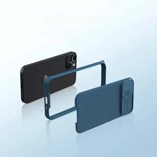 Nillkin CamShield Pro Magnetic Case etui iPhone 14 Plus pokrowiec osłona na aparat kamerę niebieski (z MagSafe) - Etui i futerały do telefonów - miniaturka - grafika 11