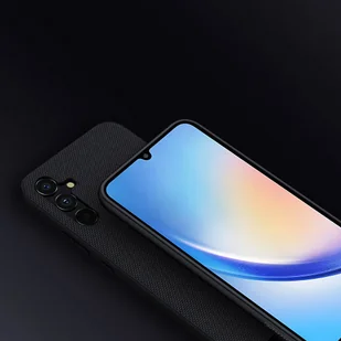 Nillkin Textured Case etui do Samsung Galaxy A34 5G wzmocniony nylonowy pokrowiec czarne - Etui i futerały do telefonów - miniaturka - grafika 10