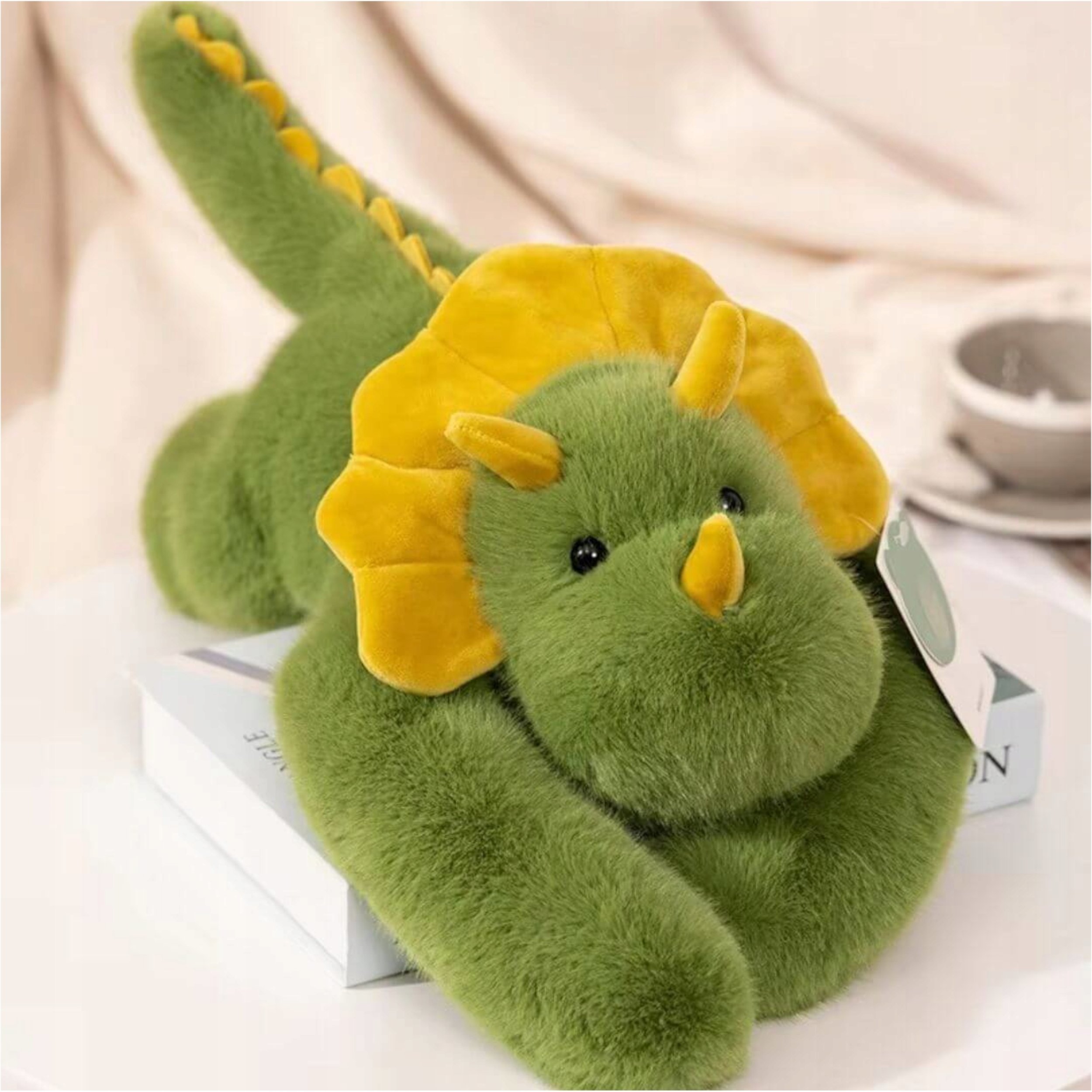 LUXMA Pluszak obciążeniowy dla dzieci terapeutyczny sensoryczny Dinozaur 2,5kg
