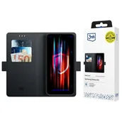 Etui i futerały do telefonów - Etui 3MK Wallet Case do Google Pixel 9A czarny - miniaturka - grafika 1