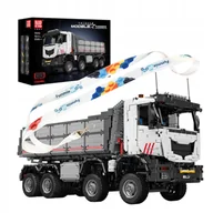 Klocki - KLOCKI CIĘŻARÓWKA PNEUMATYCZNA 8X8 DUMP TRUCK 5768 el. MOULD KING 19013 - miniaturka - grafika 1