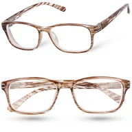 Okulary korekcyjne, oprawki, szkła - Okulary korekcyjne ZOOM-VISION PANTERA +2,00 - miniaturka - grafika 1