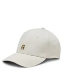 Czapki damskie - Tommy Hilfiger Czapka z daszkiem Essential Chic Cap AW0AW15772 Beżowy - miniaturka - grafika 1