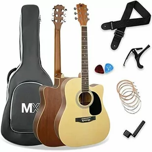 3Rd Avenue Mx Pełnowymiarowa Gitara Akustyczna Performance Series Mx Od 3Rd Avenue Z Naturalnym Wycięciem, Wierzch Z Drewna Świerkowego - Gitary akustyczne - miniaturka - grafika 1