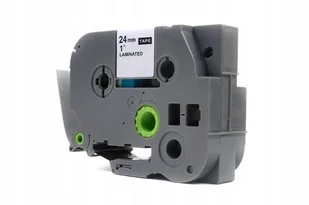 Brother Taśma Czarny Na Srebrnym Zamiennik 24MM - Papier do drukarek - miniaturka - grafika 2