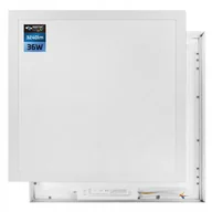 Lampy sufitowe - Panel Led Lampa sufitowa plafon 36W Natynkowy kaseton 40x40cm kwadratowa - miniaturka - grafika 1