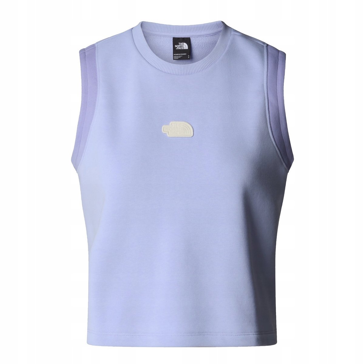 THE NORTH FACE TANK TOP TERRY RELAXED CROPPED NF0A8C260VI r L