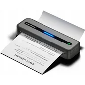 Drukarki kart i etykiet - Drukarka PHOMEMO M832 Złącze USB Szary - miniaturka - grafika 1