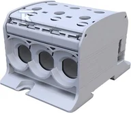 Kostki, złączki, wtyczki - Simet Złączka szynowa gwintowa Al/Cu STB 95-3 (87560) SIMBLOCK szary 81103002 - miniaturka - grafika 1