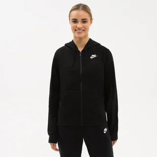 NIKE BLUZA ROZPINANA Z KAPTUREM W NSW CLUB FLC FZ - Bluzy damskie - miniaturka - grafika 1