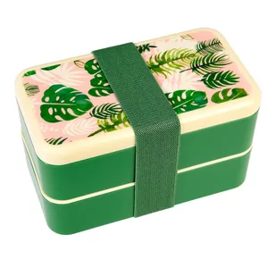 Rex London Lunchbox bento, Tropikalne palmy, Rex London 27881 - Zestawy naczyń dla dzieci - miniaturka - grafika 2
