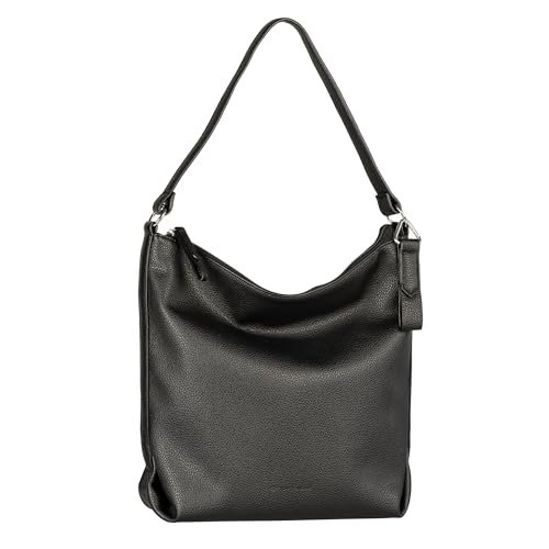 TOM TAILOR Olive Hobo Bag damska torba na ramię, średnia, czarny, m