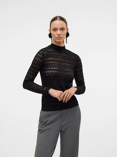 Vero Moda Bluzka "Zoe" w kolorze czarnym - Bluzki damskie - miniaturka - grafika 1