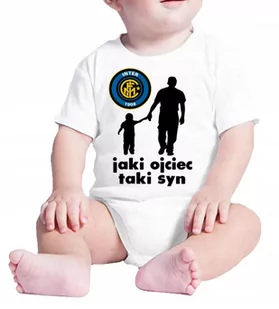 2053 BODY DZIECIĘCE INTER MEDIOLAN PREZENT 68 - Body dla niemowląt - miniaturka - grafika 1