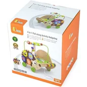 Zabawki interaktywne dla dzieci - Viga Viga 50012 Edukacyjny Zwierz Jeż 4 w 1 - miniaturka - grafika 1
