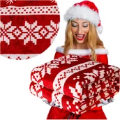 Koce i narzuty dla dzieci - Koc 160 x 200 Mikrofibra Świąteczna Donato 06 - miniaturka - grafika 1