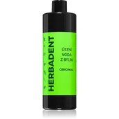 Płyny do płukania jamy ustnej - Herbadent Original ziołowy płyn do płukania ust Objętość 400 ml) - miniaturka - grafika 1