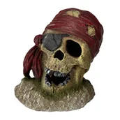 Dekoracje do akwarium - Aqua Della Deko Czaszka piracka z chustą - miniaturka - grafika 1