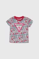 Koszulki dla dziewczynek - Guess t-shirt dziecięcy - miniaturka - grafika 1