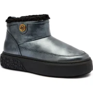 Śniegowce damskie - Pinko Śniegowce YOKO 22 | shearling - miniaturka - grafika 1