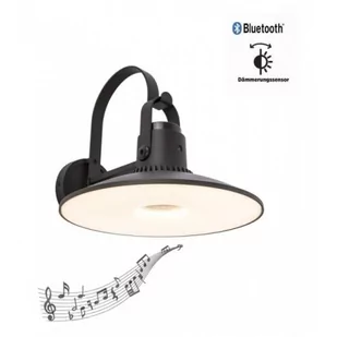 ECO-Light Kinkiet zewnętrzny LED Darli z głośnikiem 3W - Lampy ogrodowe - miniaturka - grafika 1