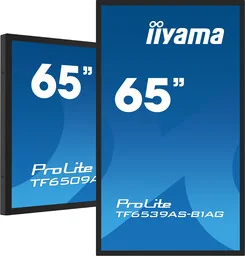Interaktywny monitor prezentacyjny iiyama TF6539AS-B1AG 65" IPS LED 4K /HDMI, DP, Android/ iiSignage , eShare, IP65, 24/7 - Monitory reklamowe i wyświetlacze - miniaturka - grafika 1