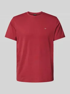 T-shirt z wyhaftowanym logo - Koszulki męskie - miniaturka - grafika 1