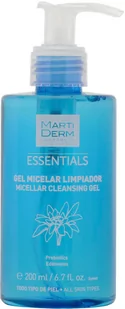 Żel micelarny MartiDerm Essentials Żel micelarny do mycia 200 ml (8437000435891) - Żele do mycia twarzy - miniaturka - grafika 1