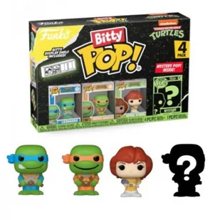Funko POP!, Figurki kolekcjonerskie Teenage Mutant Ninja Turtles, BITTY POP Leonardo, 4-pak - Figurki kolekcjonerskie - miniaturka - grafika 1