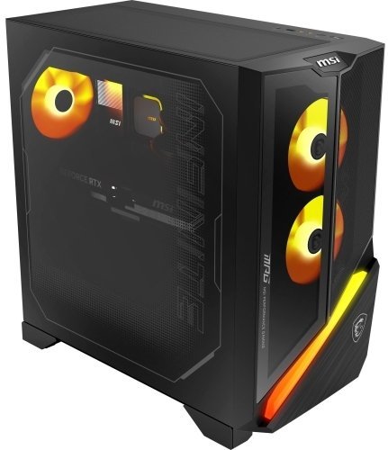 MSI MSI MPG Infinite Z3 X3D 7NVRR7-873EU AMD Ryzen 7 7800X3D 32 GB DDR5-SDRAM 1 TB SSD NVIDIA GeForce RTX 5070 Ti Windows 11 Home Desktop PC Czarny