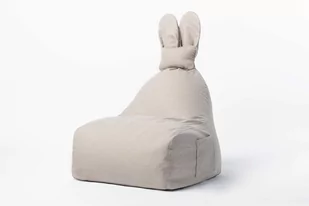 Puf Funny Bunny Beżowy - Krzesełka i taborety dla dzieci - miniaturka - grafika 1