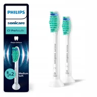 Końcówki do szczoteczek elektrycznych - Końcówki do Philips Sonicare C1 Usuwanie płytki bakteryjnej 2 szt HX6012/87 - miniaturka - grafika 1
