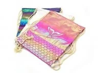 Szkolne artykuły papiernicze - Worek Syrenka holo Mix - miniaturka - grafika 1
