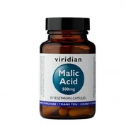 Układ pokarmowy - Viridian Malic Acid / Kwas jabłkowy 500mg (30 kapsułek) Viridian - miniaturka - grafika 1