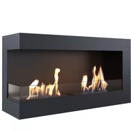 Biokominki - Biokominek wiszący DELTA 900 lewy z szybą certyfikat TÜV - miniaturka - grafika 1