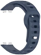 Akcesoria do smartwatchy - SILIKONOWY PASEK DO HUAWEI BAND 8 / 9 / 10 SLATE - miniaturka - grafika 1