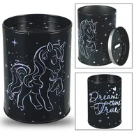 Skarbonki - Jednorożec holo Metalowa skarbonka, okrągła skarbonka dla dzieci STARPAK - miniaturka - grafika 1