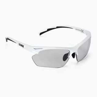 Okulary sportowe - UVEX Okulary rowerowe damskie UVEX Sportstyle 802 białe S5308948801 - grafika 1