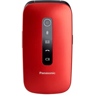 Panasonic KX-TU550EXR Czerwony - Telefony komórkowe - miniaturka - grafika 1