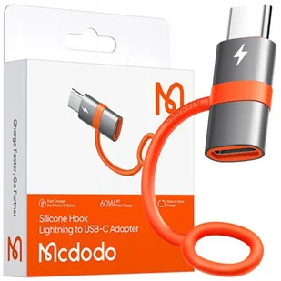 MCDODO ADAPTER PRZEJŚCIÓWKA USB-C USB TYP C DO LIGHTNING IPHONE 15 PRO MAX - Adaptery i przejściówki MCDODO ADAPTER PRZEJŚCIÓWKA USB-C USB TYP C DO LIGHTNING IPHONE 15 PRO MAX - Adaptery i przejściówki - miniaturka - grafika 1
