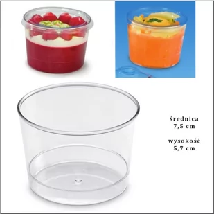 Kubek fingerfood 180ml śr.7,5 cm 30szt $ - Naczynia i sztućce jednorazowe - miniaturka - grafika 1