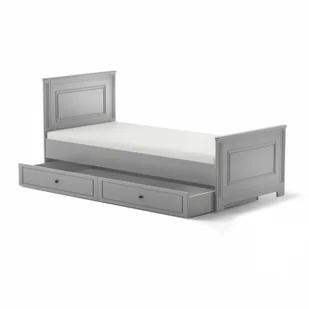Łóżko 90x200 z szufladą ines neutral grey - Łóżka dla dzieci i młodzieży - miniaturka - grafika 1